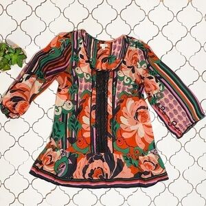 Anthropologie Oille Floral top